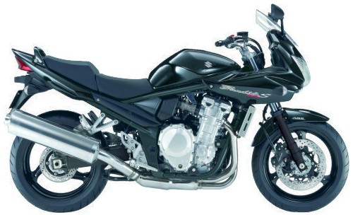 SUZUKI GSF 1250 SA 2008, Schwarz