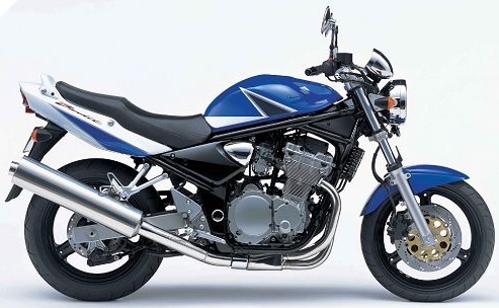SUZUKI GSF 600 Z 2004, Blau-Weiss