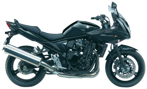 SUZUKI GSF 650 SA 2009, Schwarz