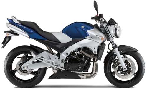 SUZUKI GSR 600 2006, Blau