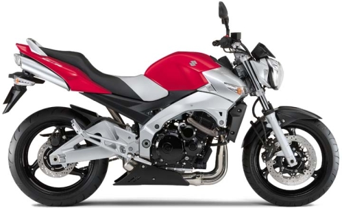 SUZUKI GSR 600 2006, Rot