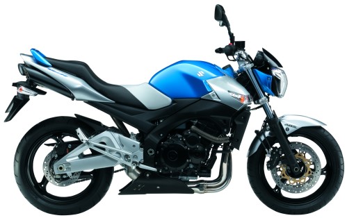 SUZUKI GSR 600 A 2009, Blau-Silber