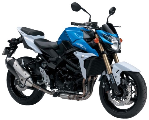 SUZUKI GSR 750 A 2013, Blau-Weiss