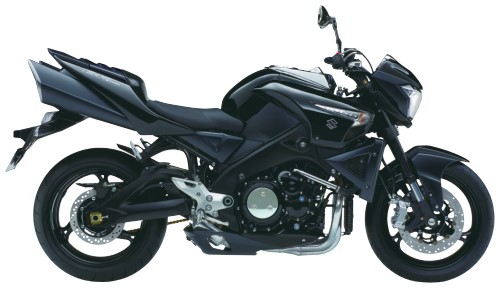 SUZUKI GSX 1300 BKA 2009, Schwarz-Schwarz Matt