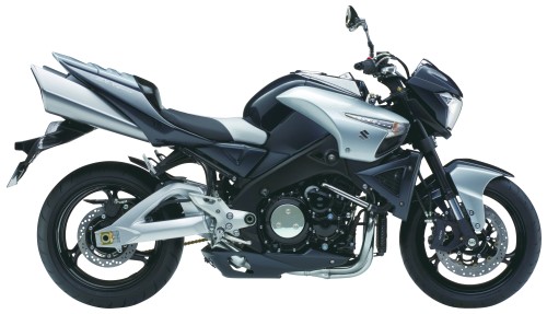 SUZUKI GSX 1300 BKA 2009, Schwarz-Silber