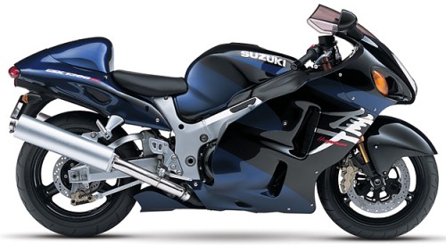 SUZUKI GSX 1300 R 2004, Schwarz-Blau