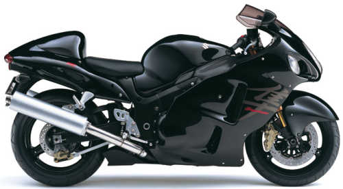 SUZUKI GSX 1300 R 2007, Schwarz