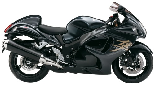 SUZUKI GSX 1300 R 2008, Schwarz-Grau