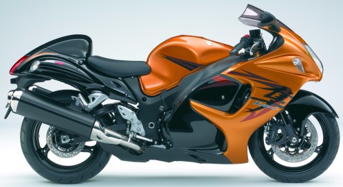 SUZUKI GSX 1300 R 2009, Schwarz-Gold