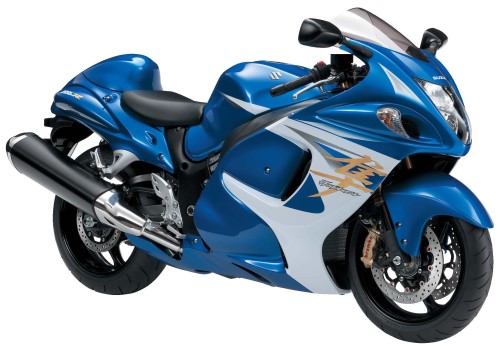 SUZUKI GSX 1300 RA 2014, Blau-Weiss