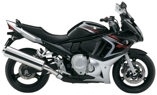 SUZUKI GSX 650 F 2008, Schwarz-Silber