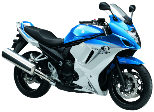 SUZUKI GSX 650 FA 2010, Blau-Sillber