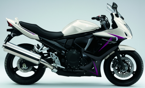 SUZUKI GSX 650 FA 2010, Schwarz-Weiss