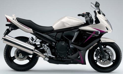 SUZUKI GSX 650 FA 2011, Schwarz-Weiss