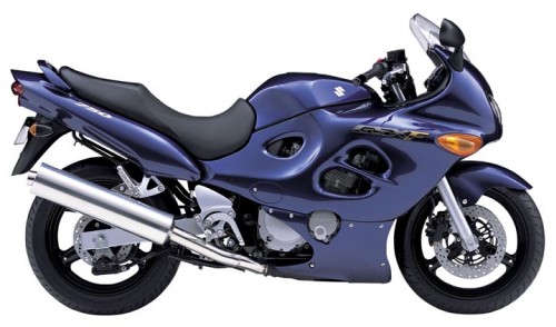 SUZUKI GSX 750 F 2004, Blau