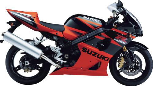 SUZUKI GSX-R 1000 2003, Schwarz-Orange