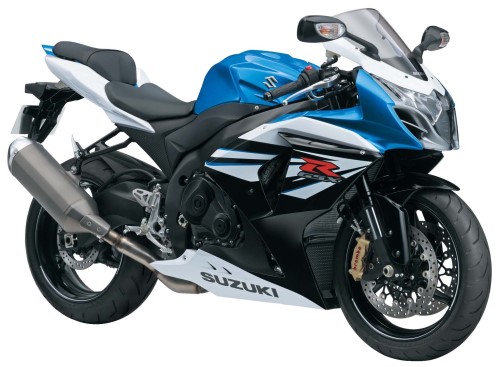 SUZUKI GSX-R 1000 2014, Blau-Weiss