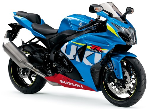 SUZUKI GSX-R 1000 A 2016, Blau
