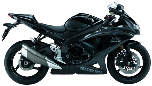 SUZUKI GSX-R 600 2009, Schwarz
