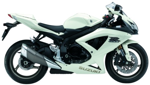 SUZUKI GSX-R 600 2009, Weiss