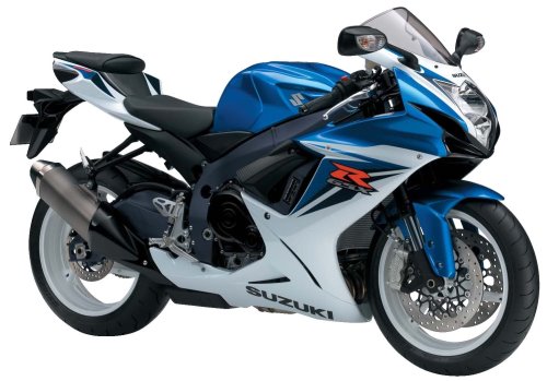 SUZUKI GSX-R 600 2011, Blau-Weiss