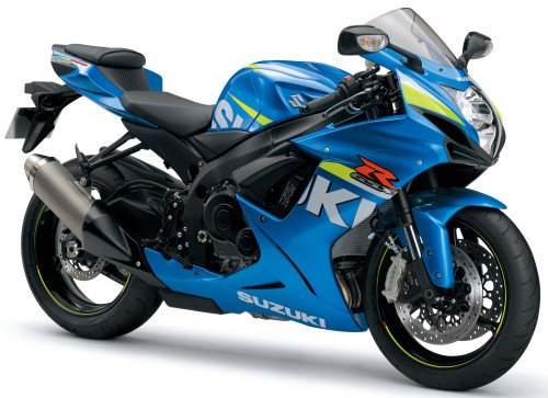 SUZUKI GSX-R 600 2015, Blau