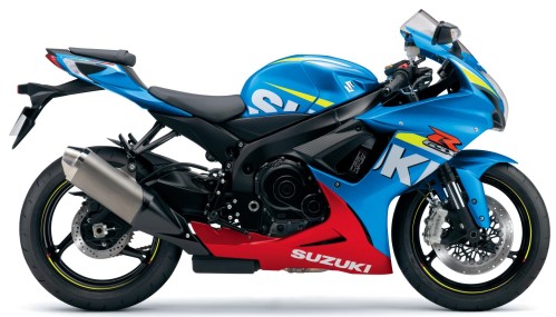 SUZUKI GSX-R 600 2016, Blau