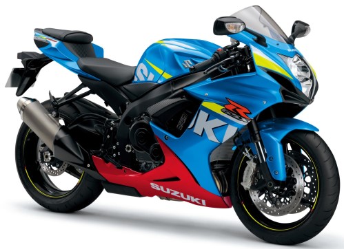 SUZUKI GSX-R 600 2016, Blau