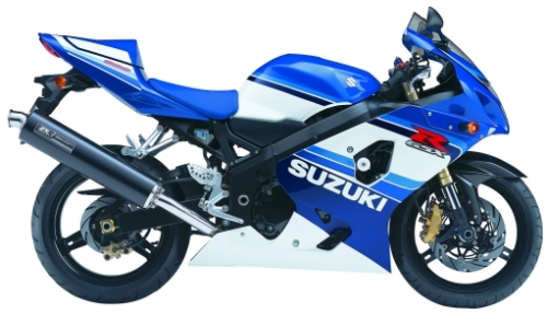 SUZUKI GSX-R 600 X 20th Anniversary Limited Edition 2005, Blau-Weiss