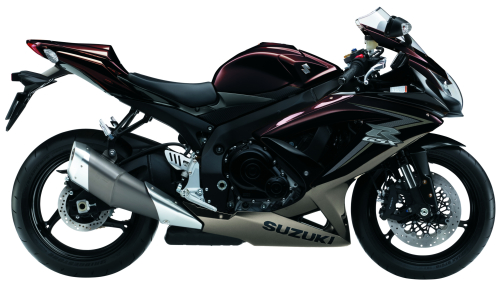 SUZUKI GSX-R 750 2010, Silber-Braun