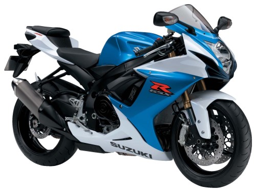 SUZUKI GSX-R 750 2014, Blau-Weiss