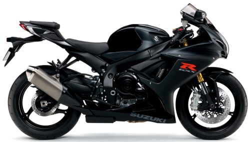 SUZUKI GSX-R 750 2016, Schwarz