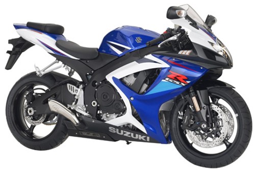 SUZUKI GSX-R 750 Edition 2007, Blau-Weiss