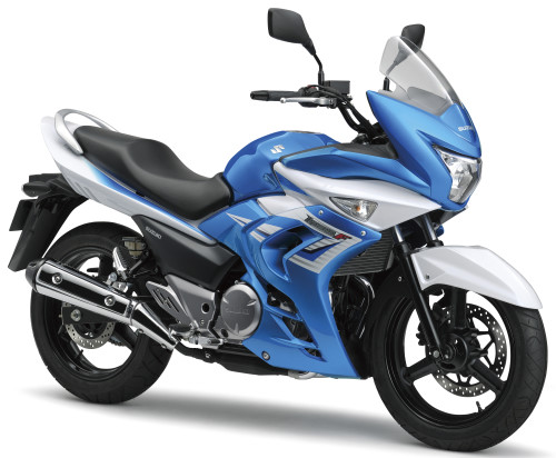 SUZUKI GW 250 F Inazuma 2015, Blau-Weiss