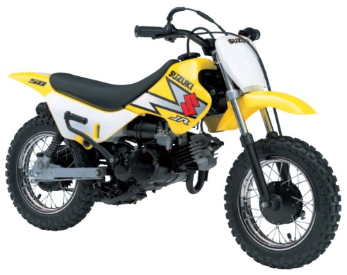 SUZUKI JR 50 2003, Gelb