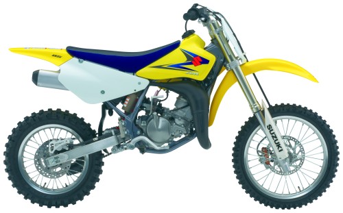 SUZUKI RM 85 2008, Gelb