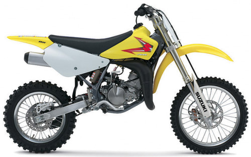 SUZUKI RM 85 2010, Gelb