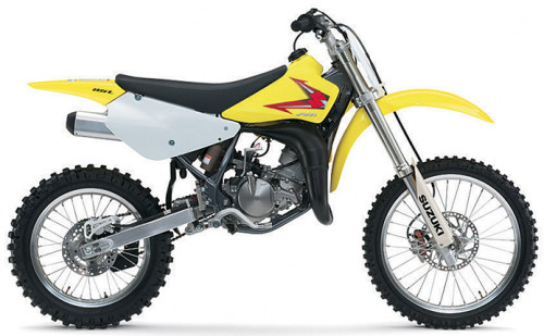 SUZUKI RM 85 L 2010, Gelb