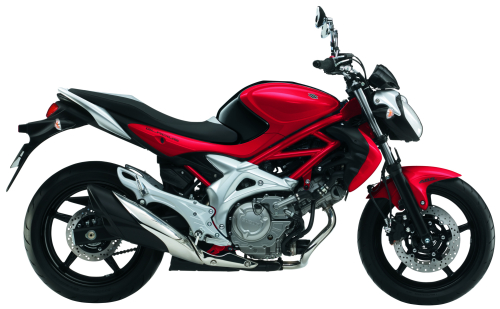 SUZUKI SFV 650 A 2010, Schwarz-Rot