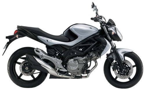 SUZUKI SVF 650 A 2011, Silber-Schwarz