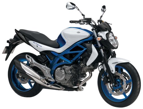 SUZUKI SVF 650 A 2011, Weiss-Blau