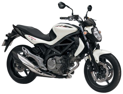 SUZUKI SVF 650 A 2012, Weiss-Schwarz