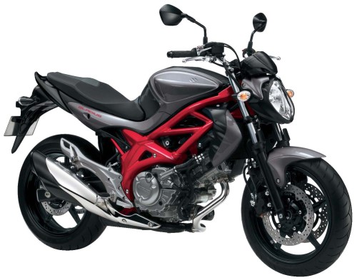 SUZUKI SFV 650 A 2014, Grau-Schwarz