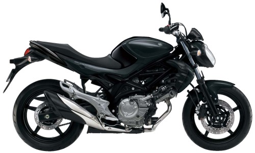 SUZUKI SFV 650 A 2014, Schwarz