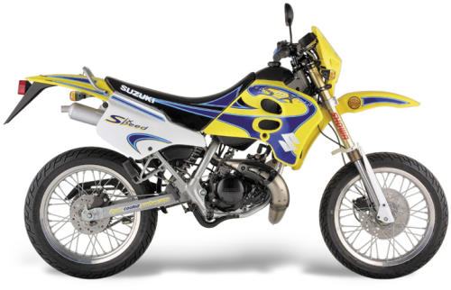 SUZUKI SMX 50 2003, Gelb