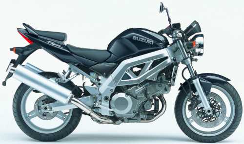 SUZUKI SV 1000 2003, Schwarz