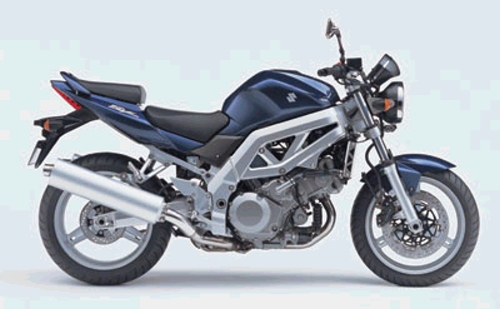 SUZUKI SV 1000 2004, Blau