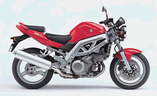 SUZUKI SV 1000 2004, Rot