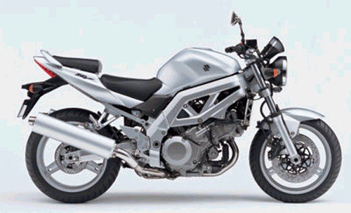 SUZUKI SV 1000 2004, Silber