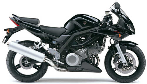 SUZUKI SV 1000 S 2007, Schwarz